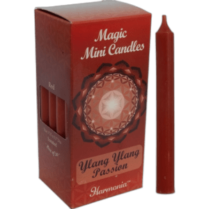 Harmonia Mini Chime Candle - Red - Passion with Ylang Ylang Essential Oil