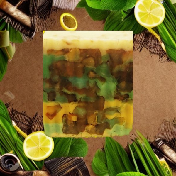 Lemongrass Spearmint & Tea Tree Oil Soap