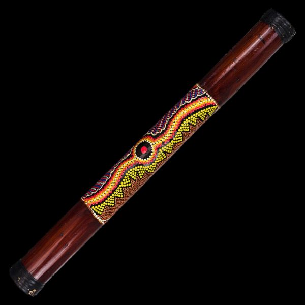 20" Brown Painted Rainstick