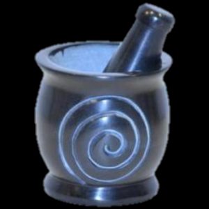 3" Spiral Mortar & Pestle 3" Spiral Mortar & Pestle