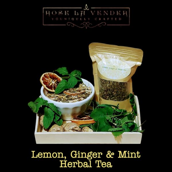 Lemon, Ginger & Mint Herbal Loose Tea