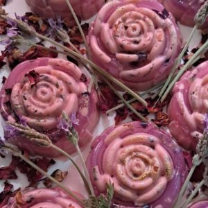 Rose & Lavender Pink Salt Soap Bar