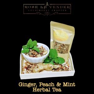 Ginger, Peach & Mint Herbal Loose Tea