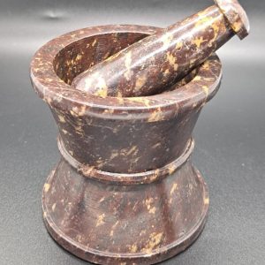 3" x 3" Soap Stone Mortar & Pestle 3" x 3" Soap Stone Mortar & Pestle